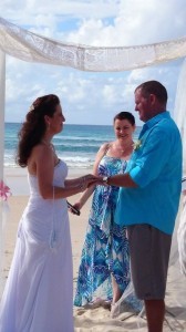 Jody and Nick's Stradbroke Island Beach Wedding by Tamzin