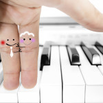 wedding fingers piano