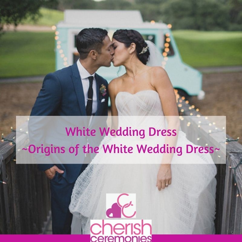 Origin of white wedding top